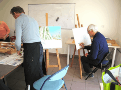 Dessin Peinture : aquarelle, huile, acrylique, pastel, fusain, crayon – Image 3