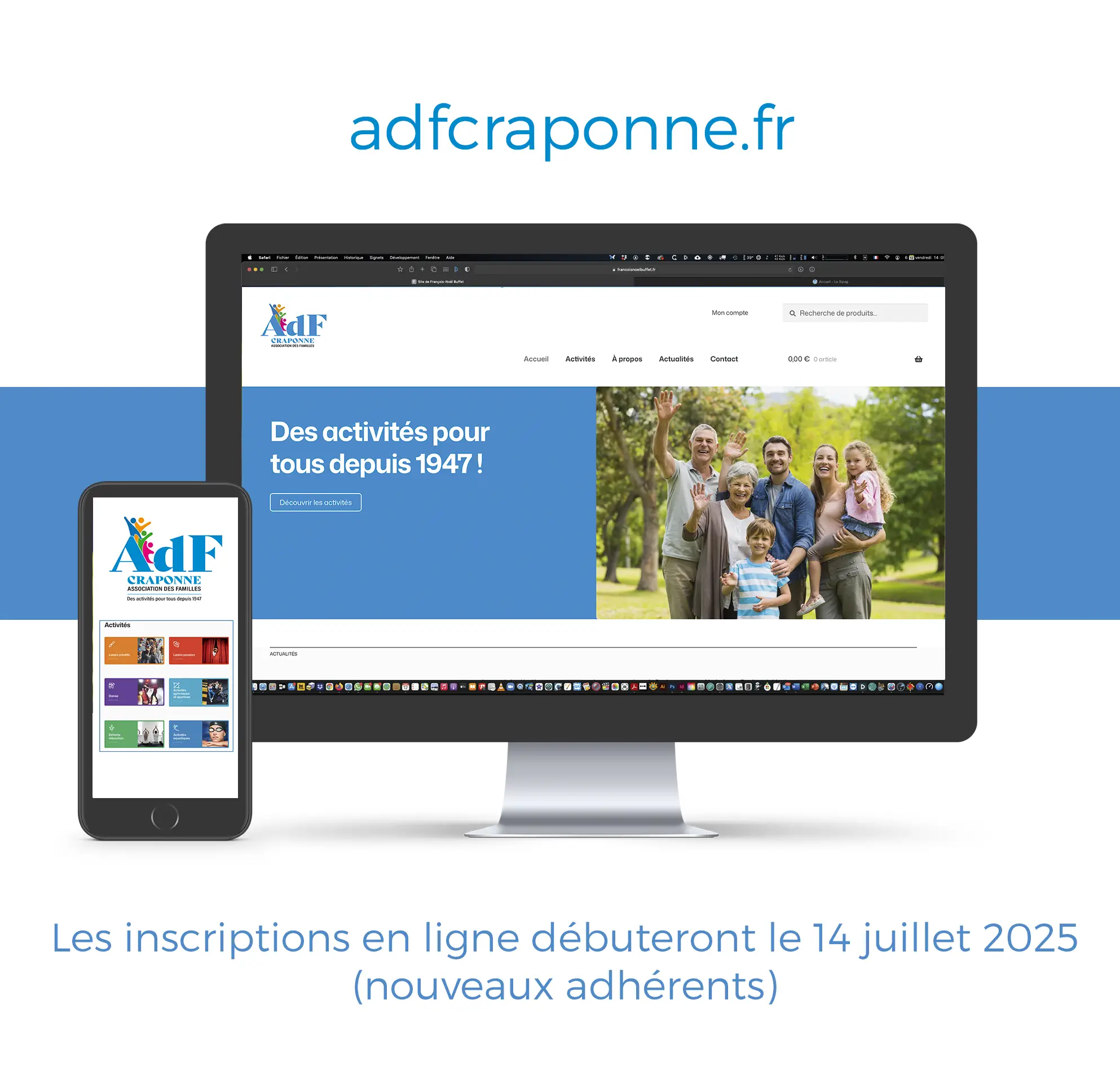 INSCRIPTIONS POUR LA SAISON 2025-2026