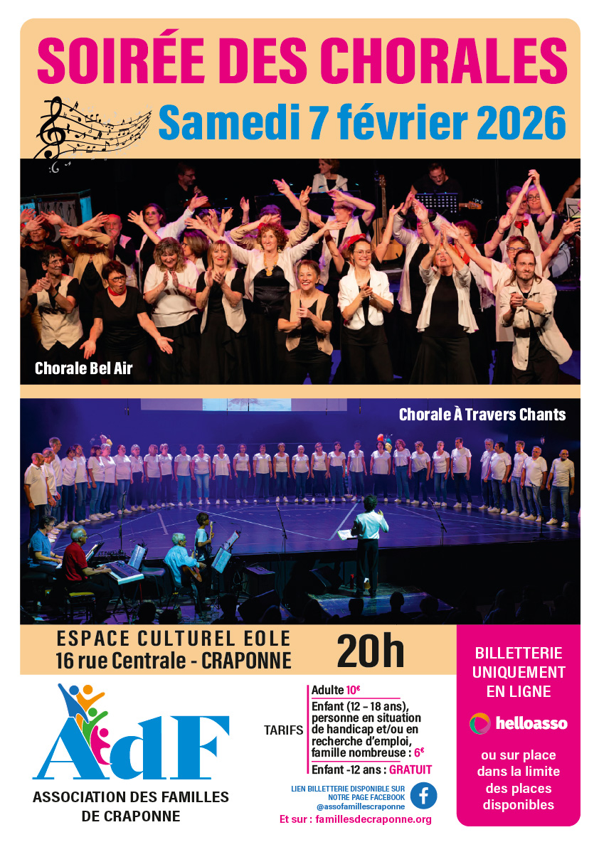 SOIRÉE DES CHORALES