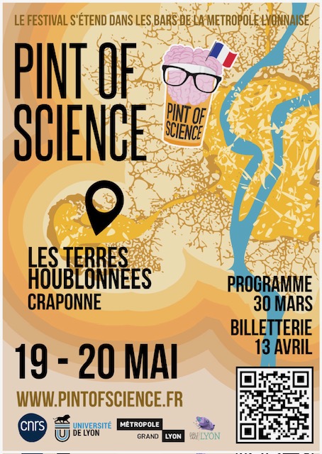 Pint of Science les 19 et 20 mai