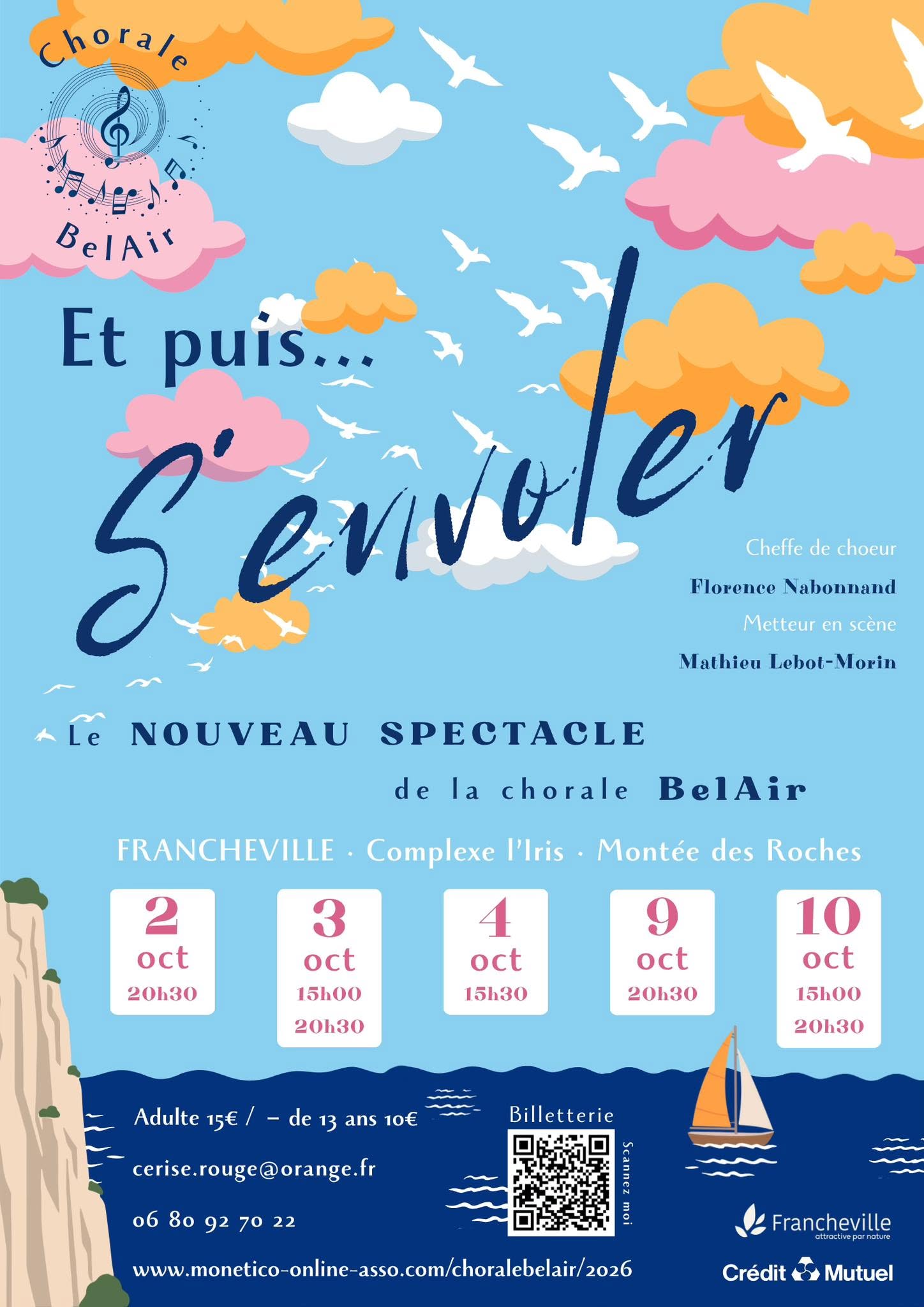 Nouveau spectacle de la Chorale Bel-Air de Francheville