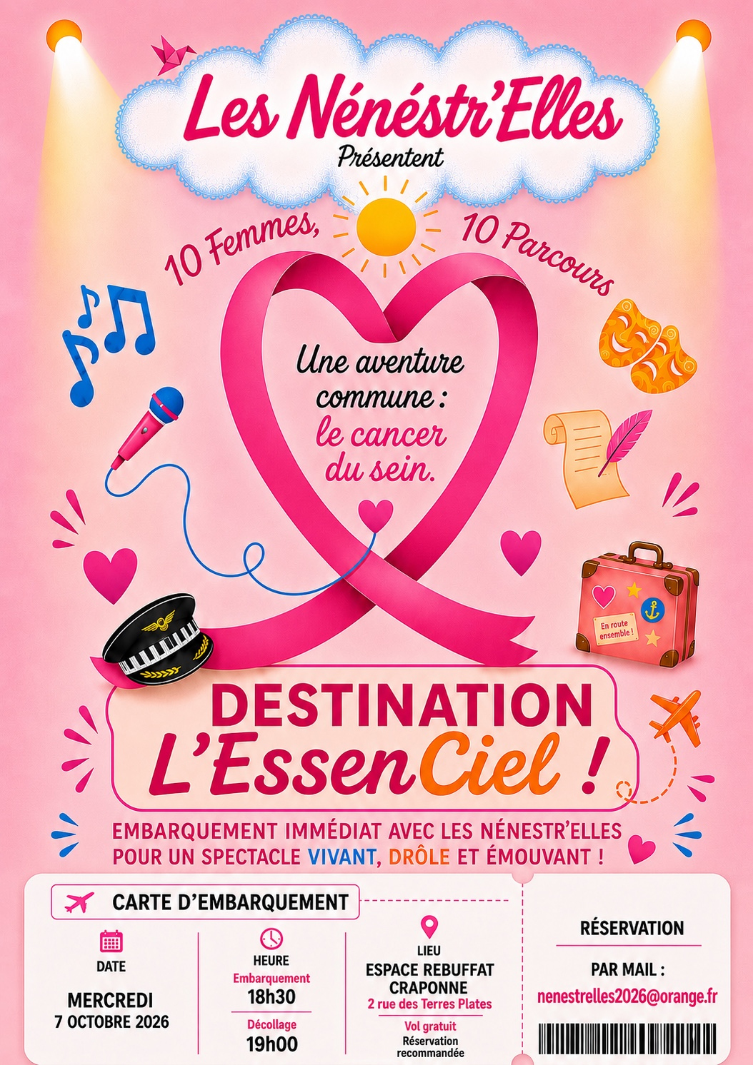 SPECTACLE Destination L’EssenCiel ! Le 7/10/2026